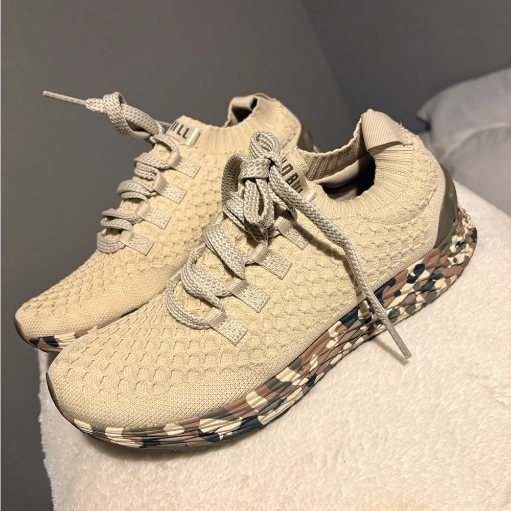 NOBULL Beige Camo Women's Sneakers